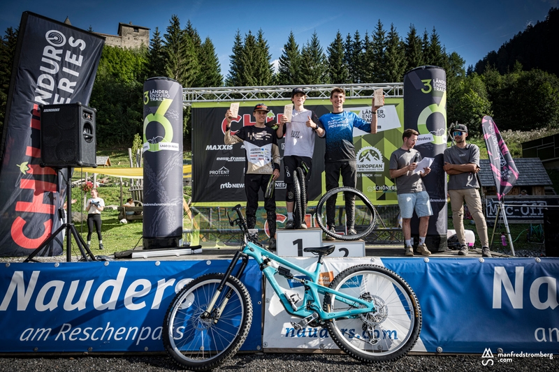 Podium beim 3-Länder Enduro