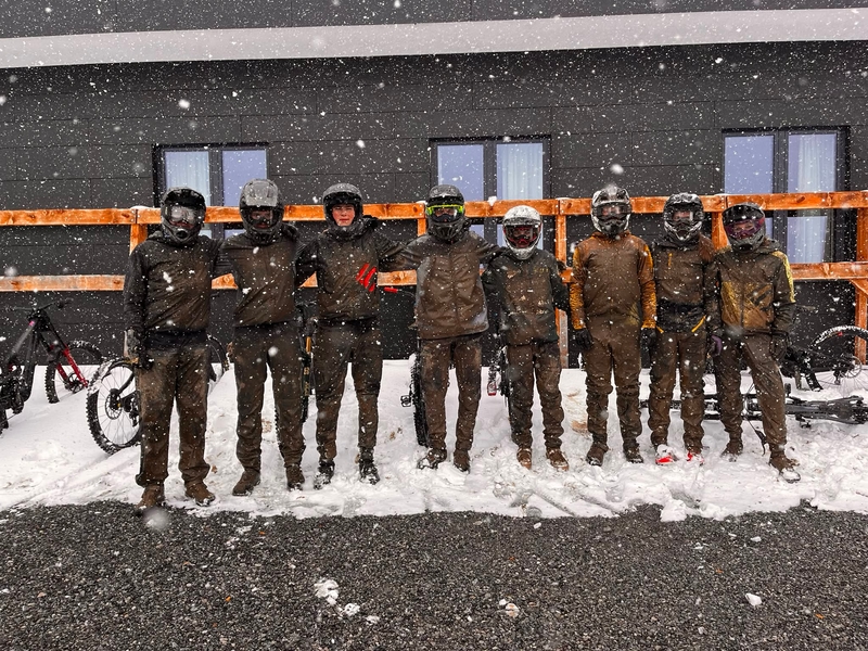 Wintertag in den Bergen
